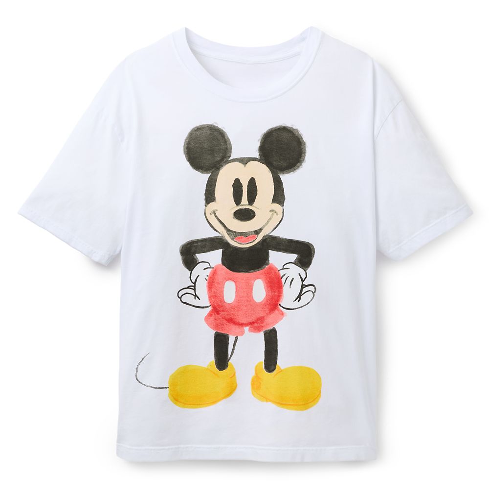 Mickey Mouse Back to Front T-Shirt for Adults Official shopDisney