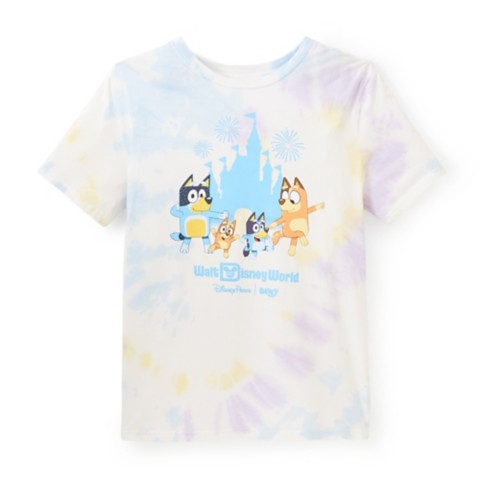 Футболки Disney Bluey Tie-Dye T-Shirt for Adults – Walt Disney World