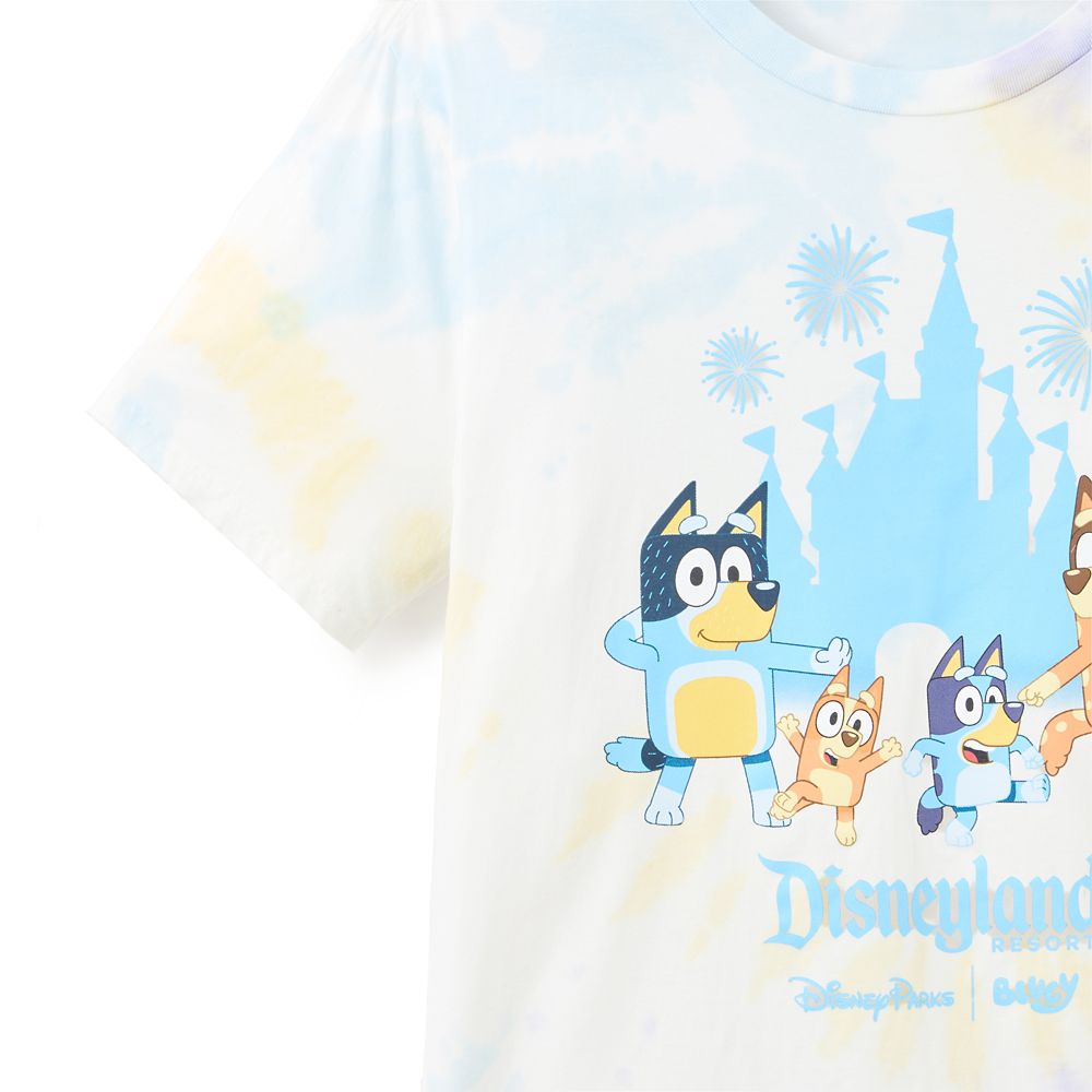 Bluey Tie-Dye T-Shirt for Adults &ndash; Disneyland