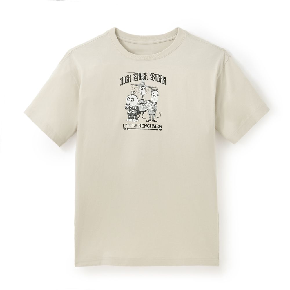 Lock, Shock and Barrel T-Shirt for Adults &ndash; The Nightmare Before Christmas