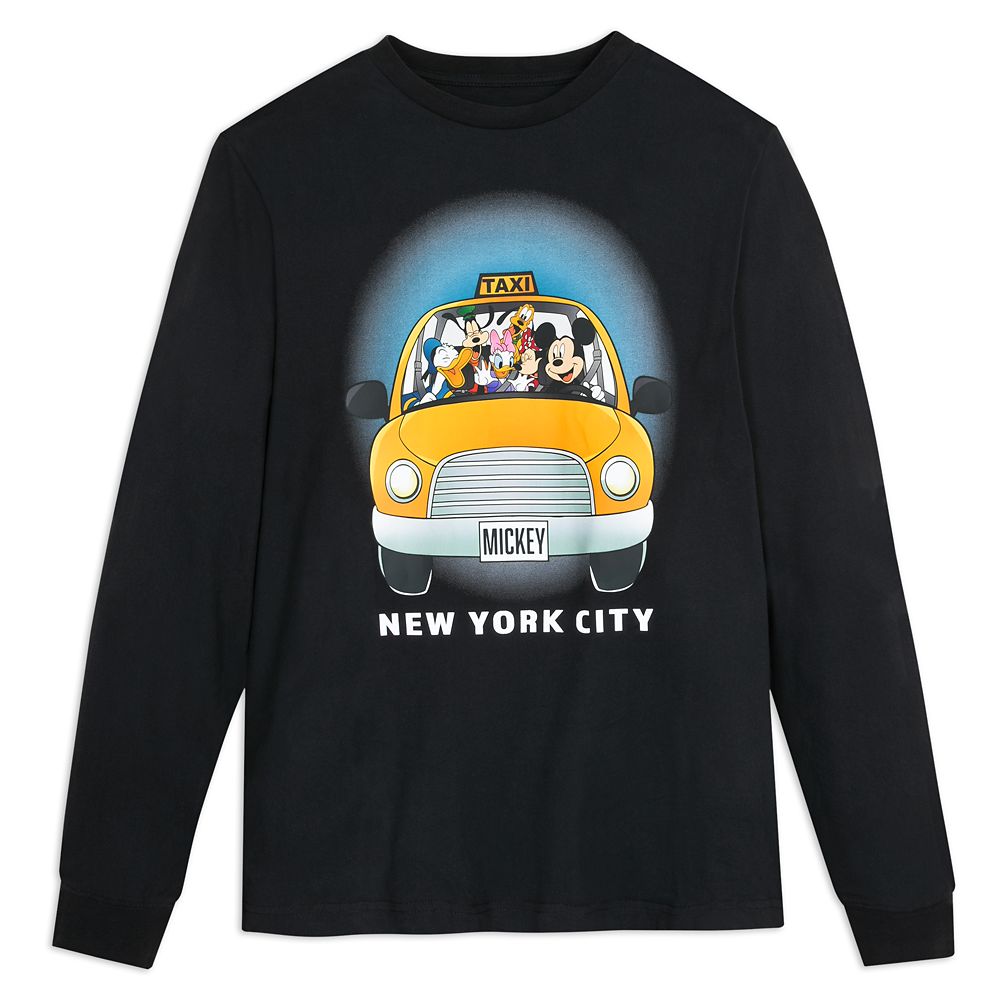 Mickey Mouse and Friends New York City Long Sleeve T-Shirt for Adults Official shopDisney