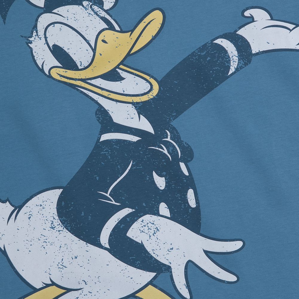 Donald Duck Henley Shirt for Adults