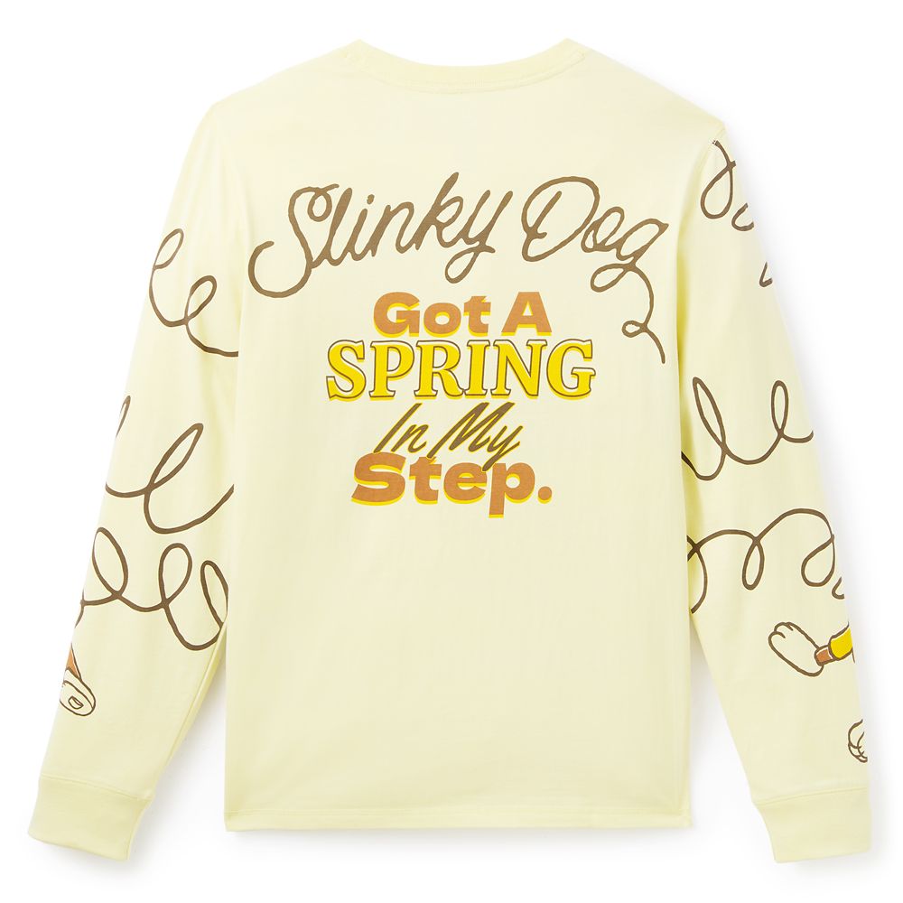 Slinky Dog Long Sleeve T-Shirt for Adults – Toy Story