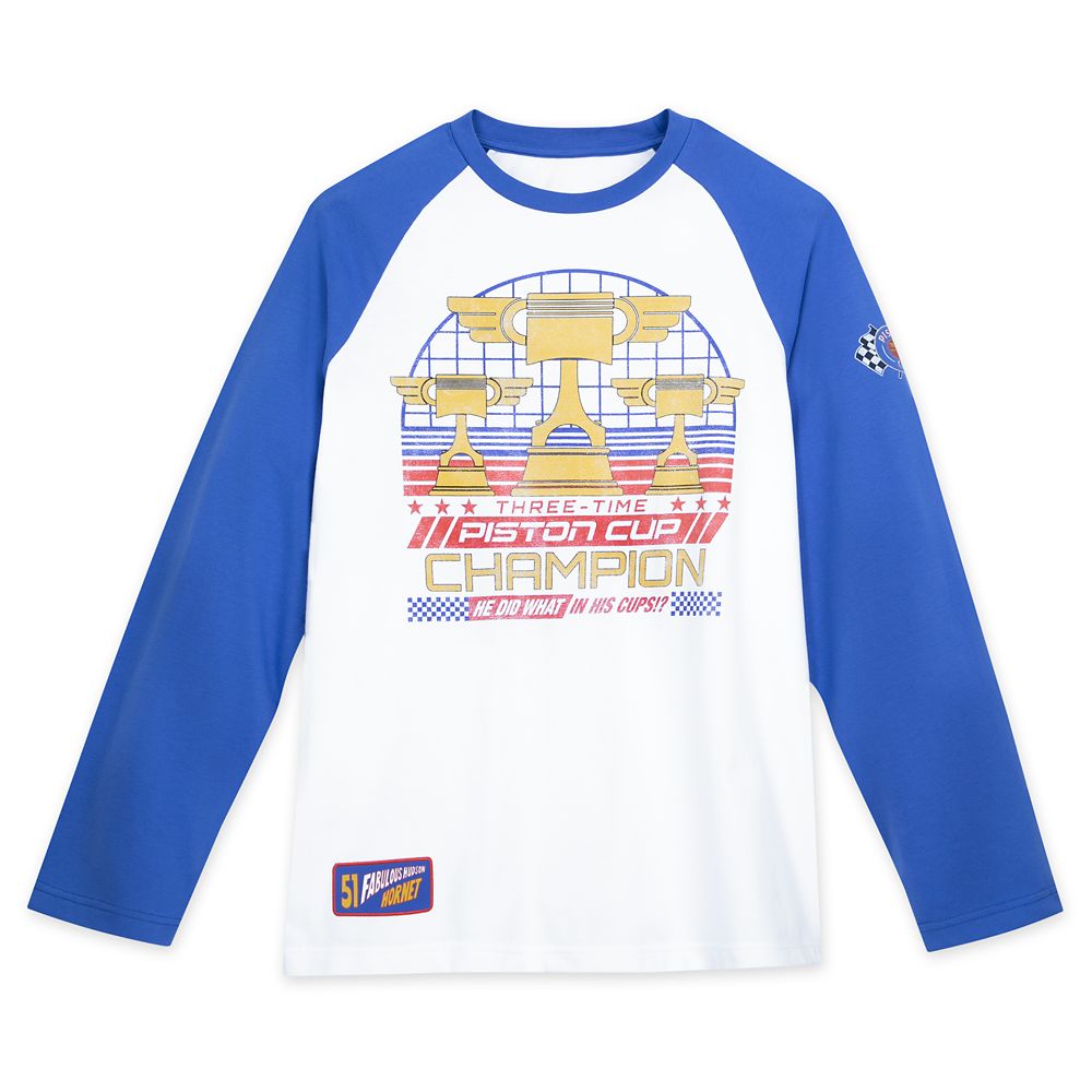 Cars Piston Cup Champion Long Sleeve T-Shirt for Adults  Cars  Exclusive Official shopDisney
