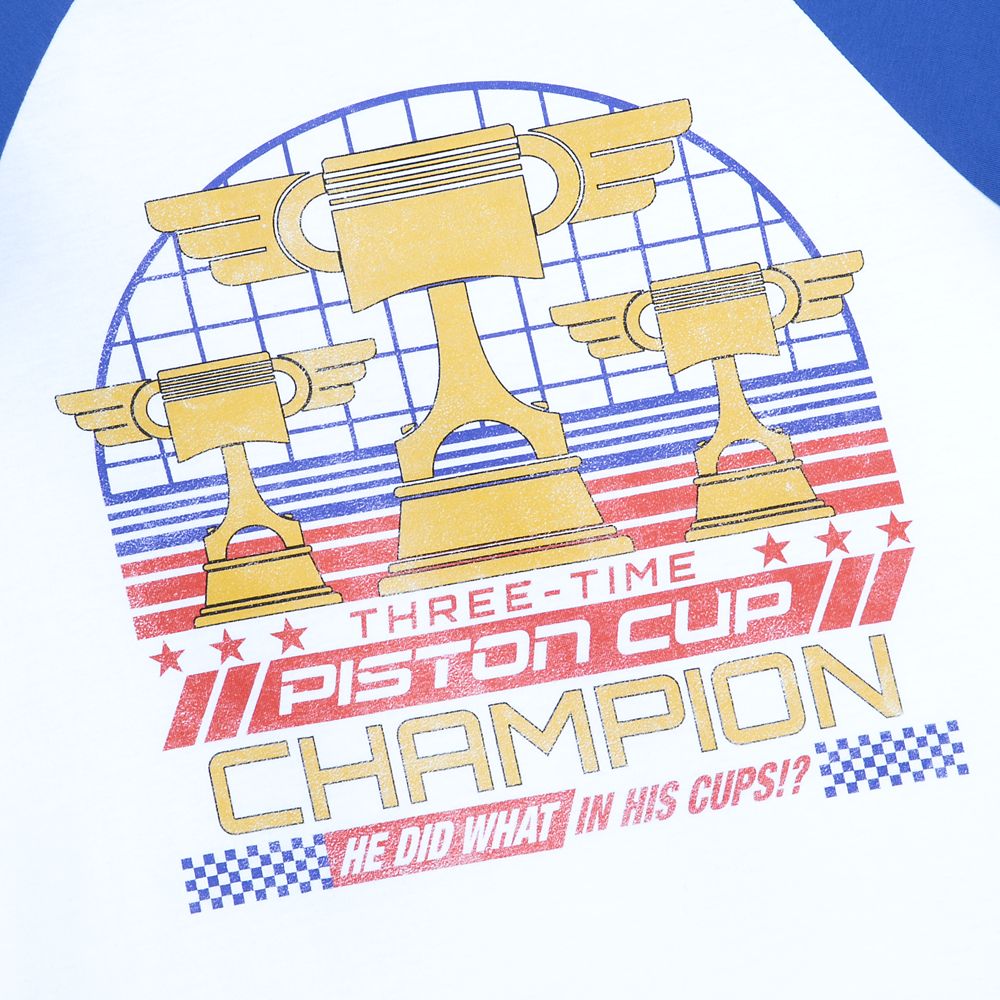 Cars ''Piston Cup Champion'' Long Sleeve T-Shirt for Adults &ndash; Cars &ndash; Exclusive
