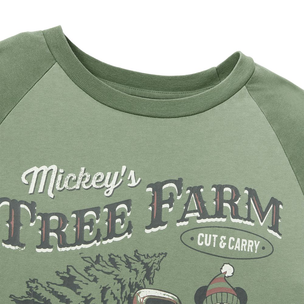 Mickey Mouse ''Mickey's Tree Farm'' Raglan T-Shirt for Adults