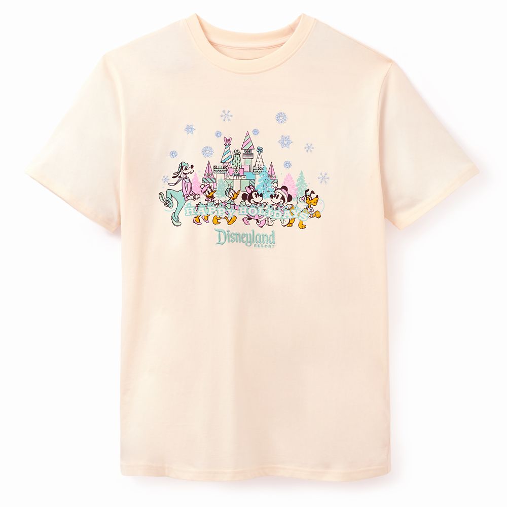 Mickey Mouse and Friends Holiday T-Shirt for Adults  Disneyland