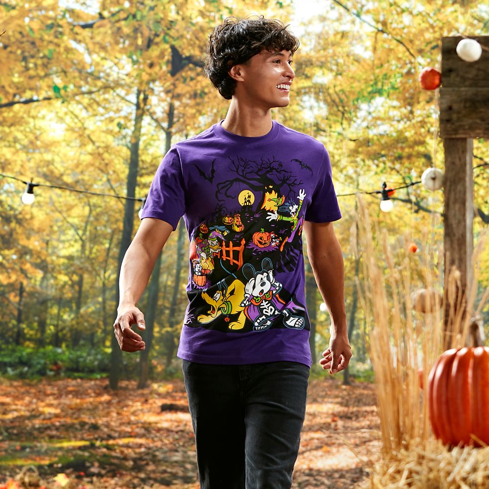 Mickey Mouse and Friends Halloween T-Shirt for Adults