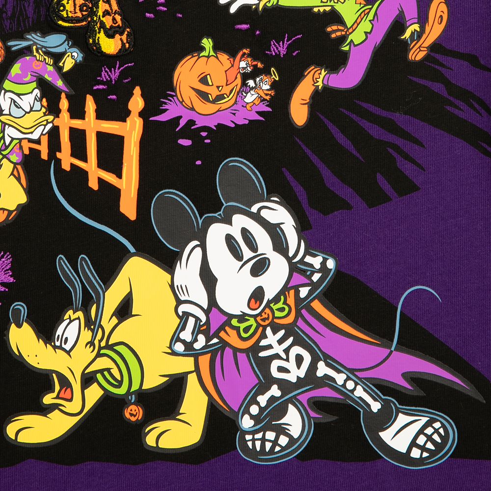 Mickey Mouse and Friends Halloween T-Shirt for Adults