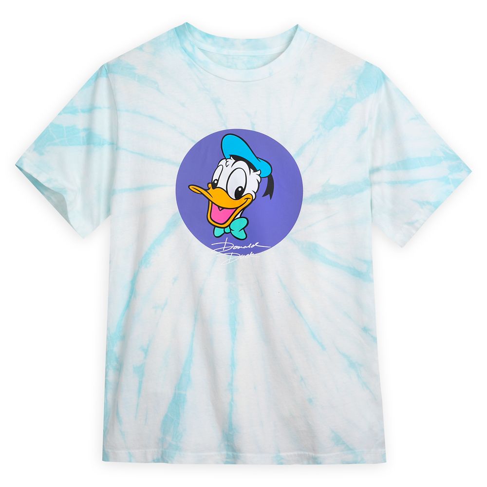 Donald Duck Tie-Dye T-Shirt for Adults | Disney Store