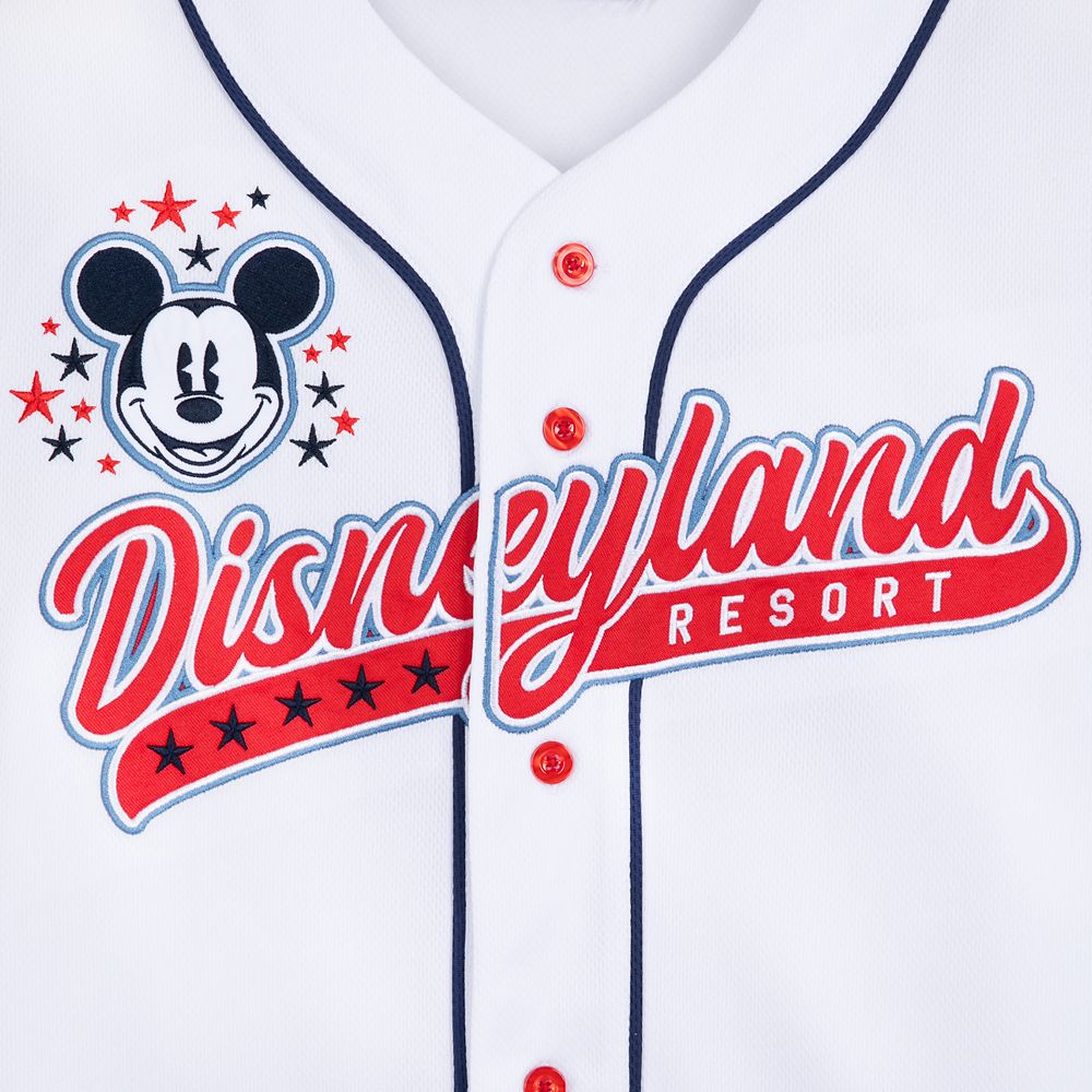 Mickey Mouse Americana Baseball Jersey for Adults - Disneyland