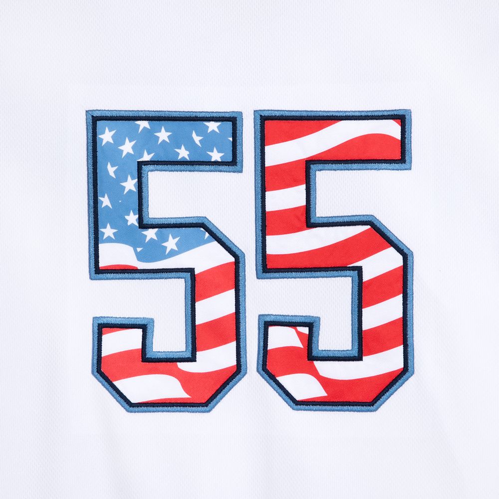 Mickey Mouse Americana Baseball Jersey for Adults - Disneyland