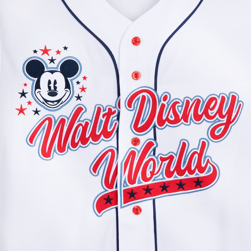 Mickey Mouse Americana Baseball Jersey for Adults - Walt Disney World