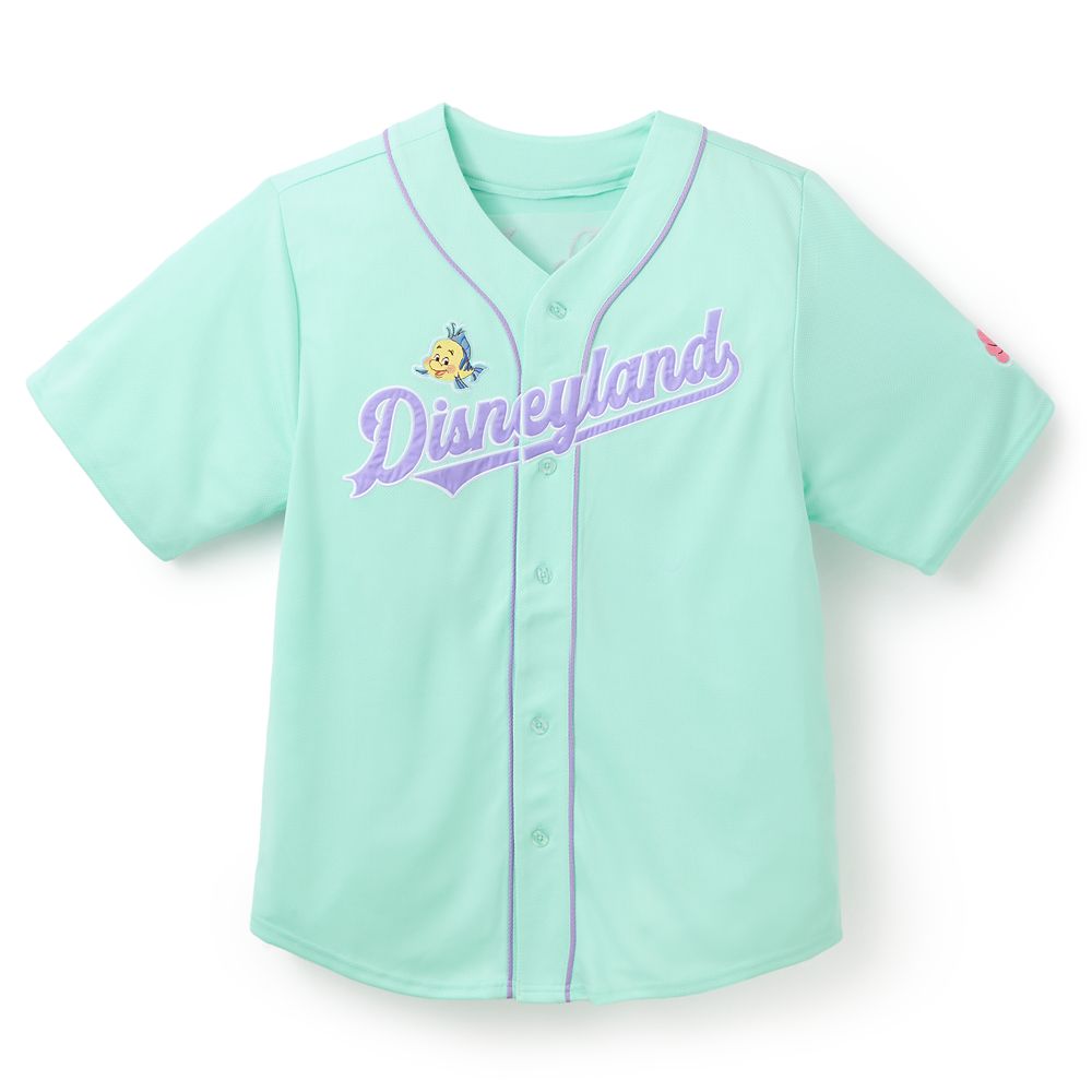 Ariel Baseball Shirt for Adults  The Little Mermaid  Disneyland