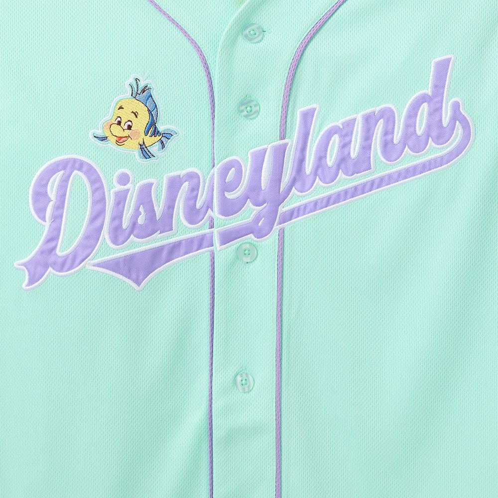Ariel Baseball Shirt for Adults &ndash; The Little Mermaid &ndash; Disneyland