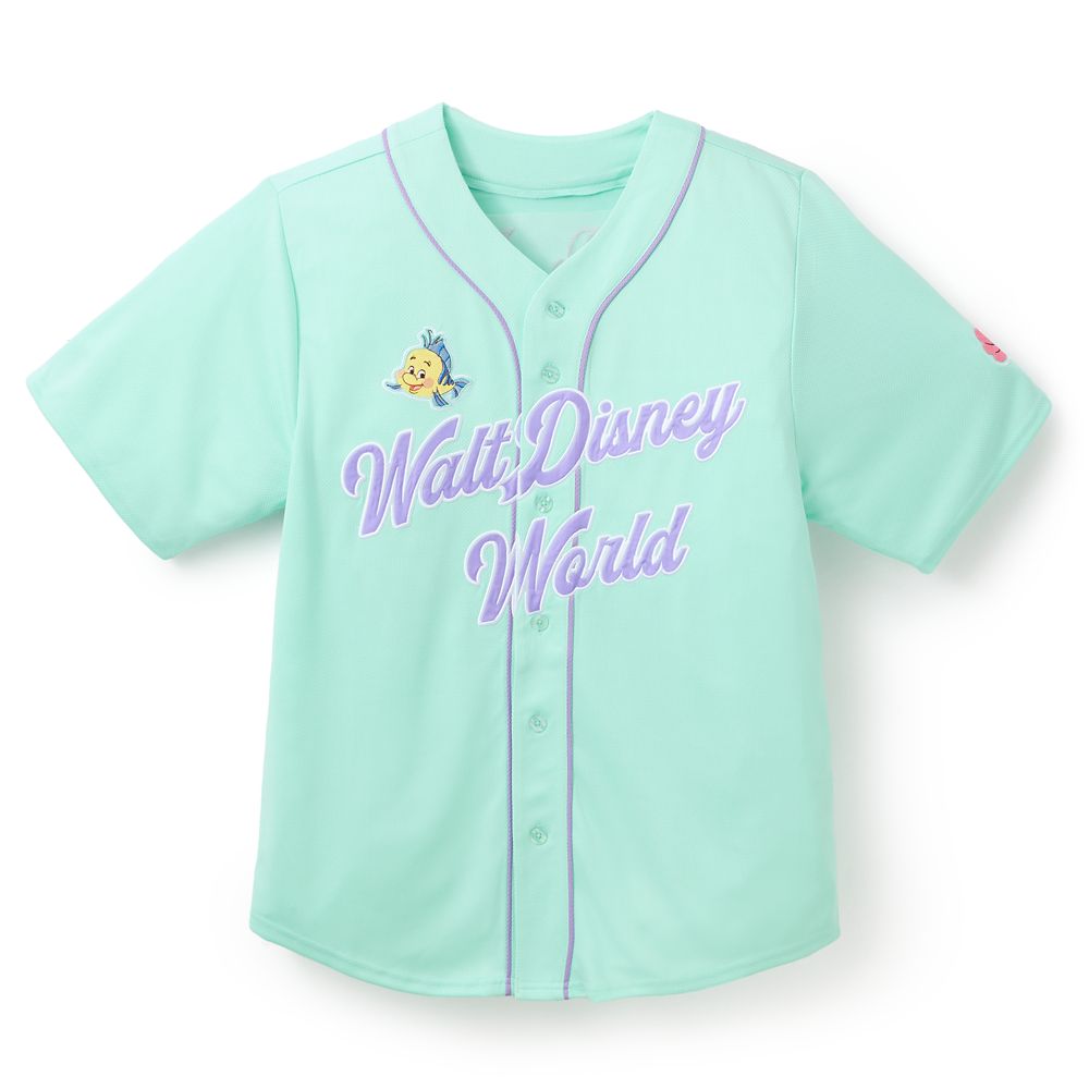 Ariel Baseball Shirt for Adults  The Little Mermaid  Walt Disney World