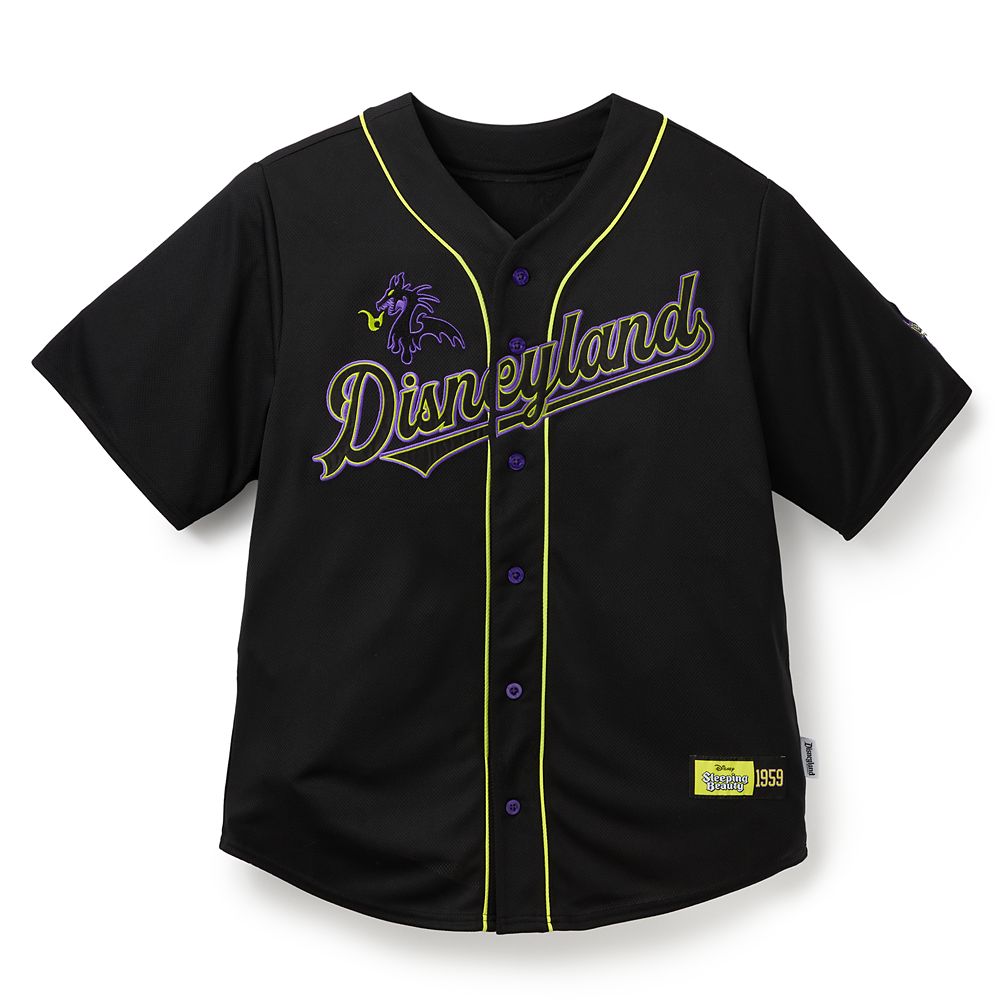 Maleficent Baseball Shirt for Adults  Sleeping Beauty  Disneyland