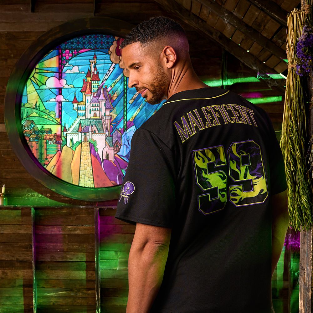 Maleficent Baseball Shirt for Adults - Sleeping Beauty - Disneyland