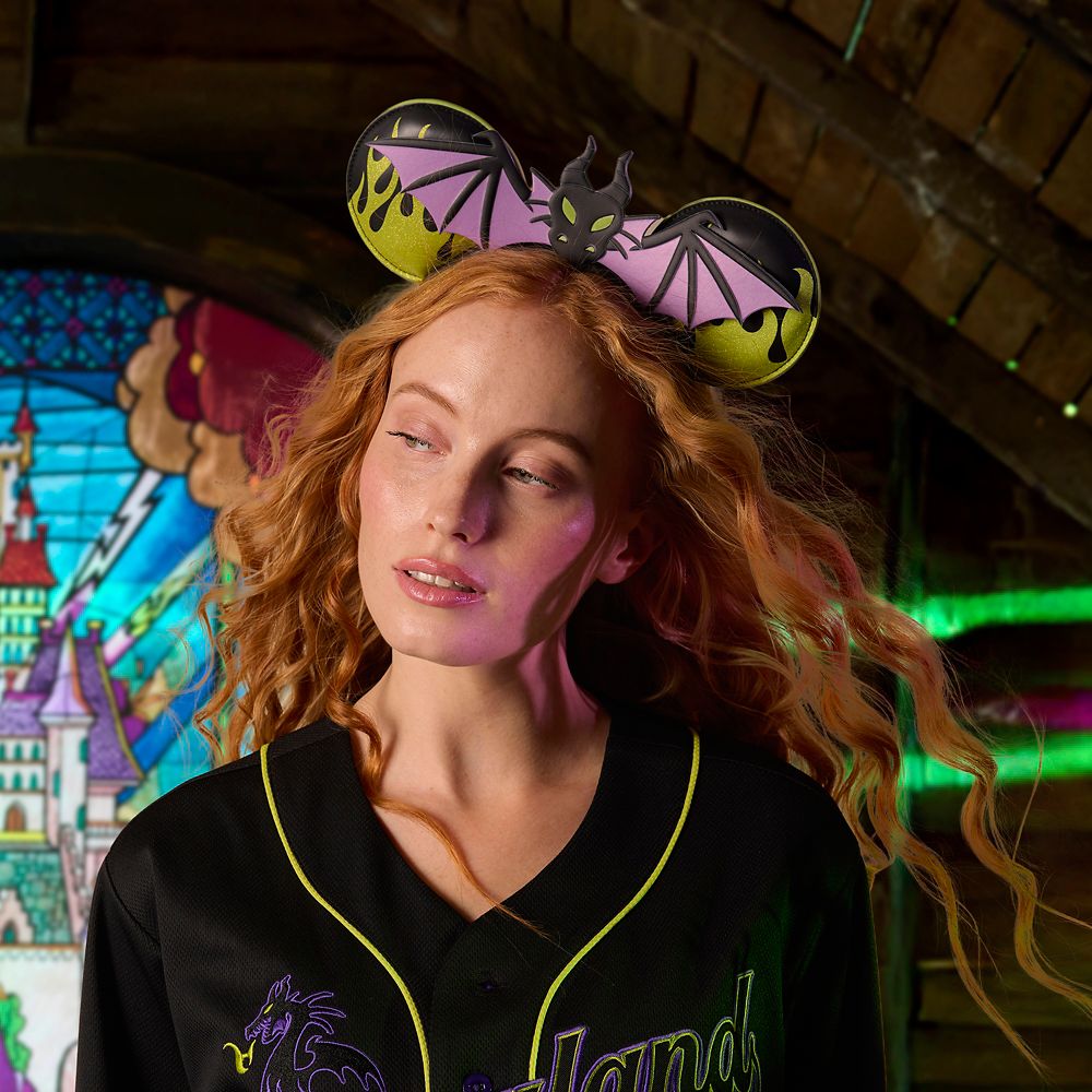 Maleficent Baseball Shirt for Adults - Sleeping Beauty - Disneyland