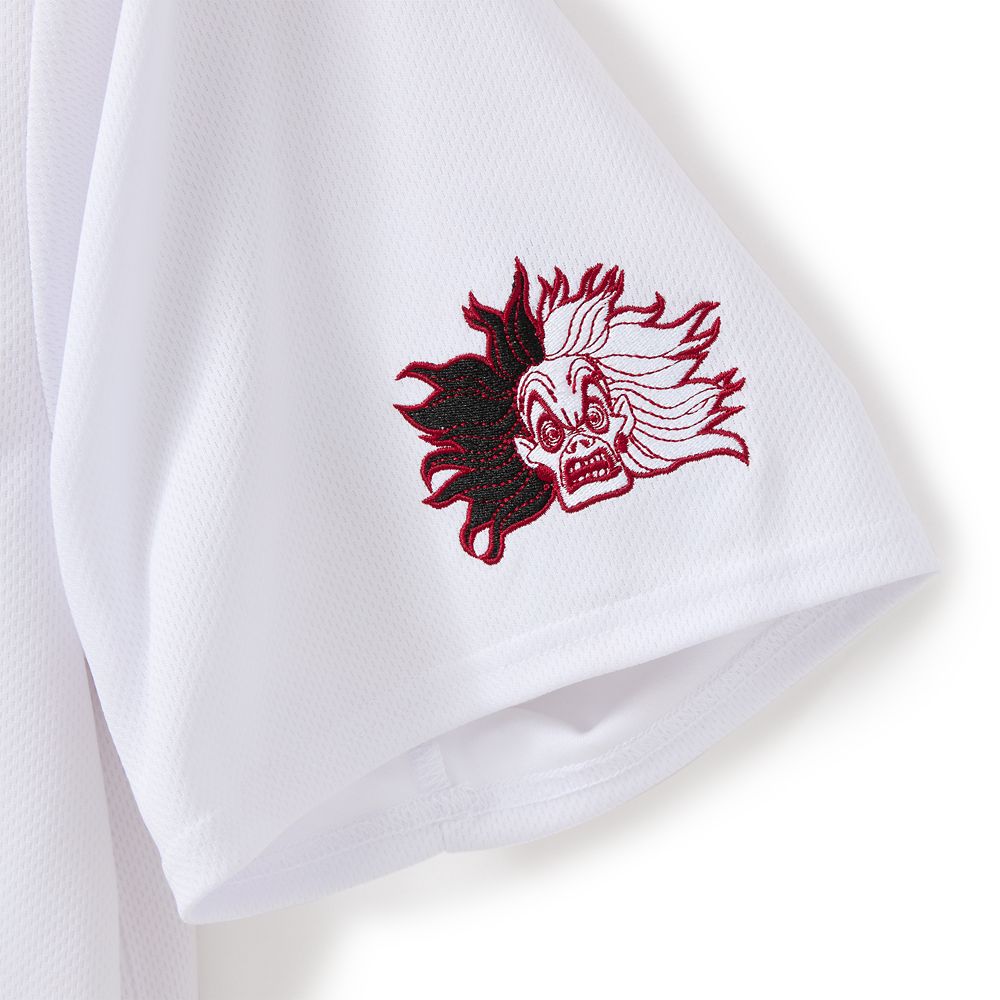 Cruella De Vil Baseball Shirt for Adults &ndash; 101 Dalmatians &ndash; Disneyland