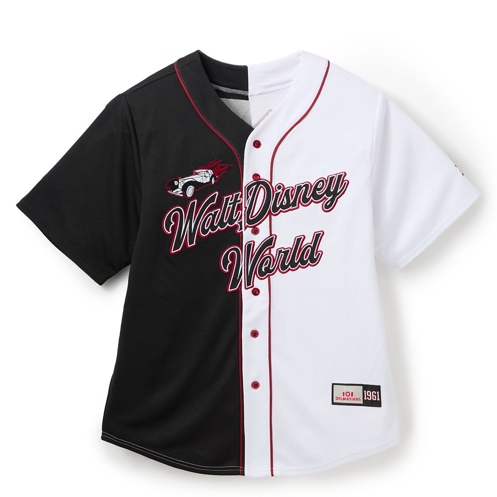 Cruella De Vil Baseball Shirt for Adults 101 Dalmatians Walt Disney World