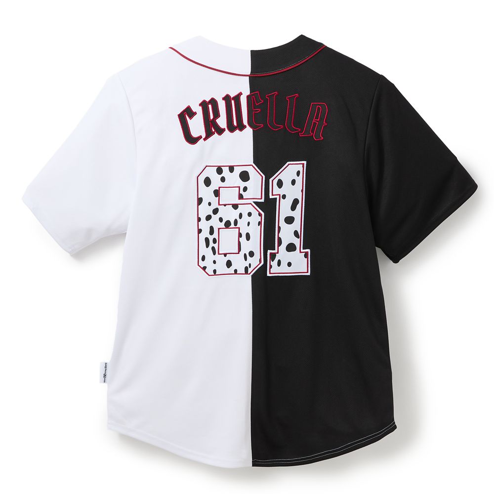 Cruella De Vil Baseball Shirt for Adults &ndash; 101 Dalmatians &ndash; Walt Disney World
