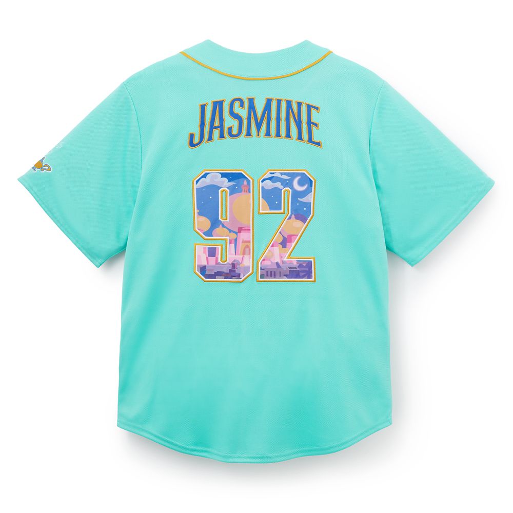 Jasmine Baseball Shirt for Adults &ndash; Aladdin &ndash; Walt Disney World