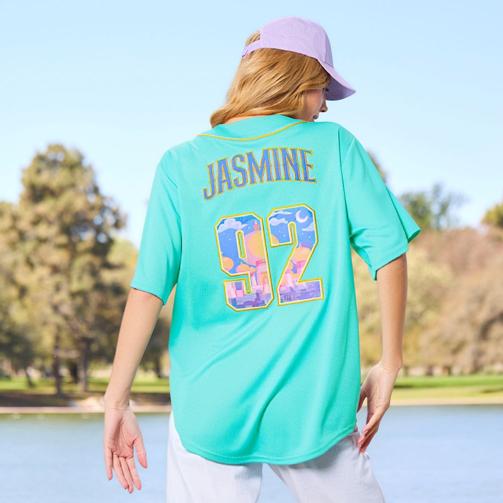Jasmine Baseball Shirt for Adults &ndash; Aladdin &ndash; Walt Disney World