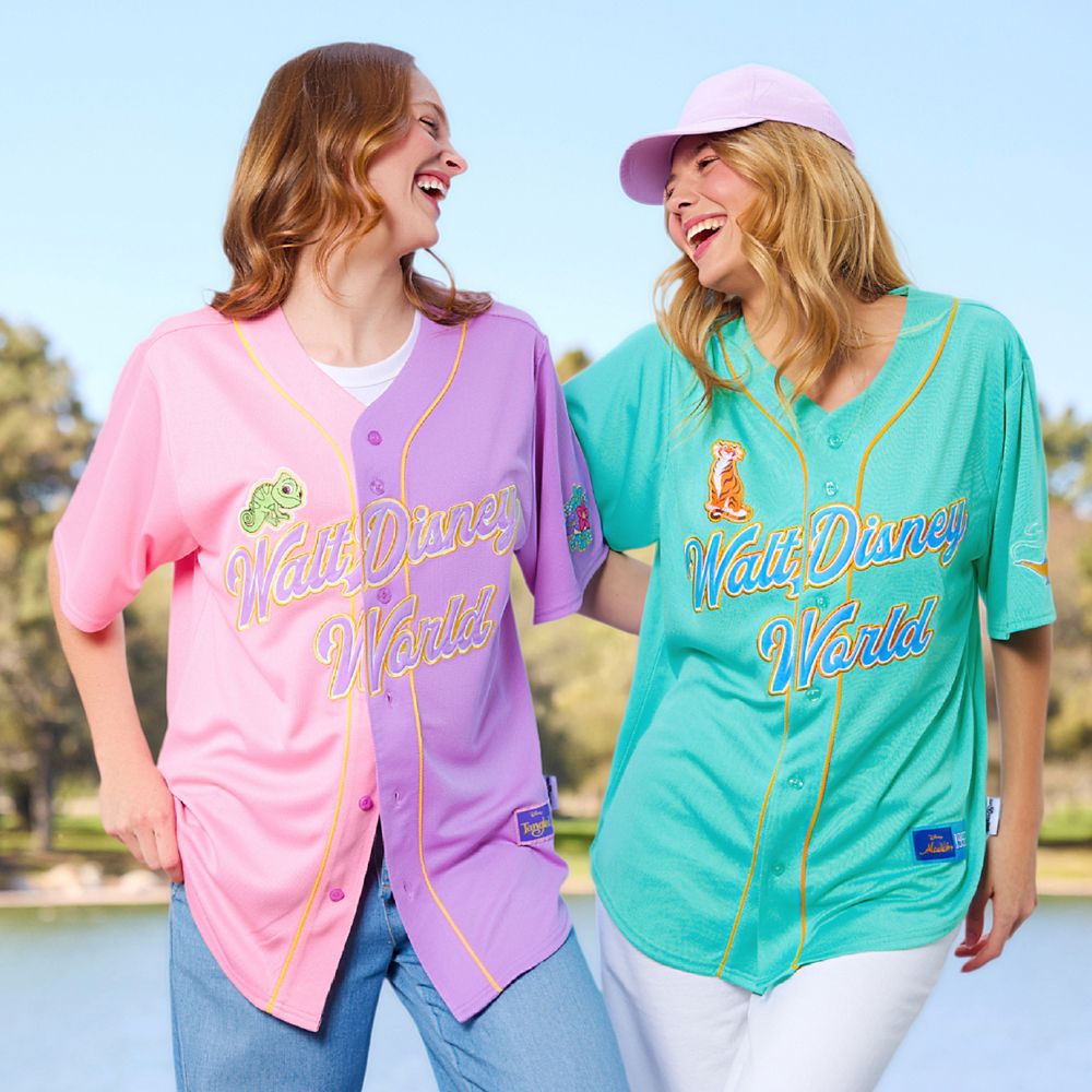 Jasmine Baseball Shirt for Adults &ndash; Aladdin &ndash; Walt Disney World