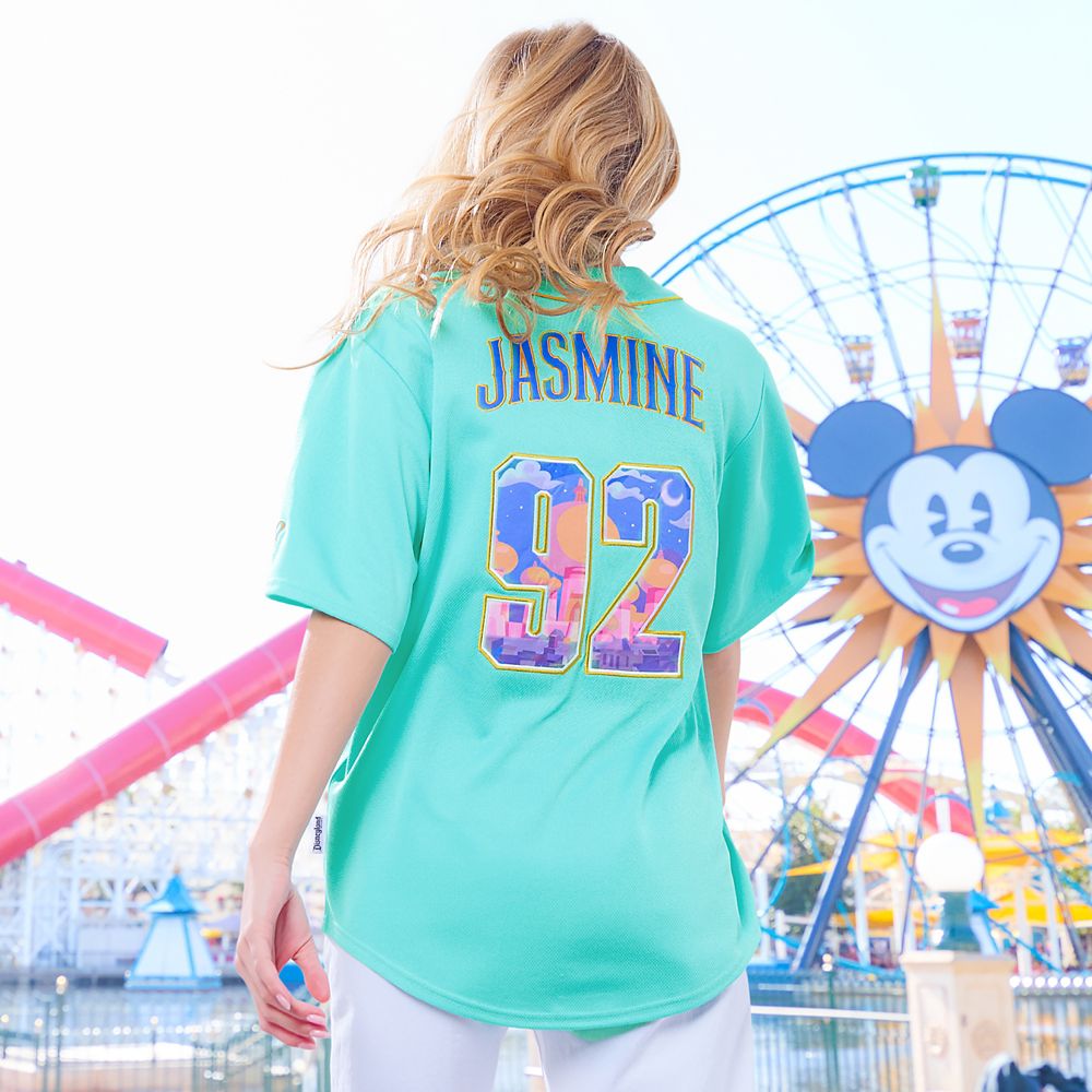 Jasmine Baseball Shirt for Adults &ndash; Aladdin &ndash; Disneyland