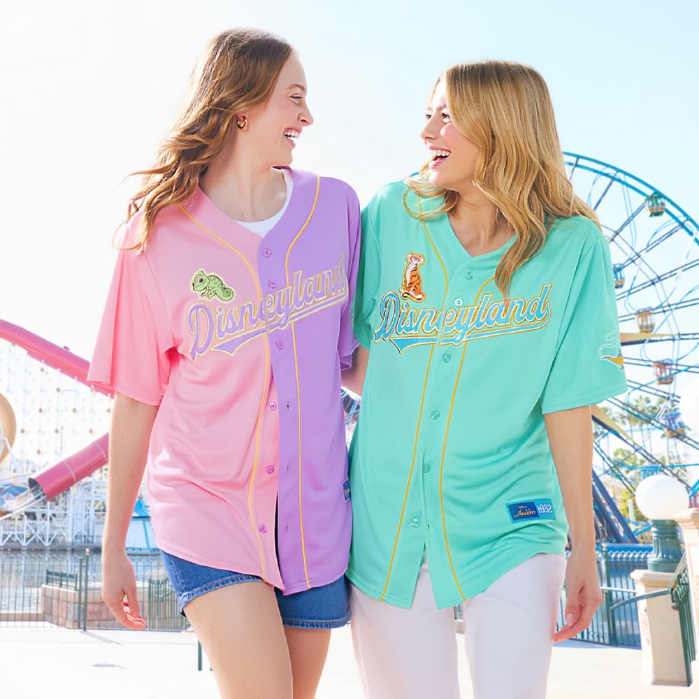 Jasmine Baseball Shirt for Adults &ndash; Aladdin &ndash; Disneyland
