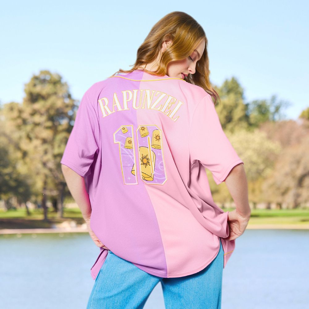 Rapunzel Baseball Shirt for Adults &ndash; Tangled &ndash; Walt Disney World