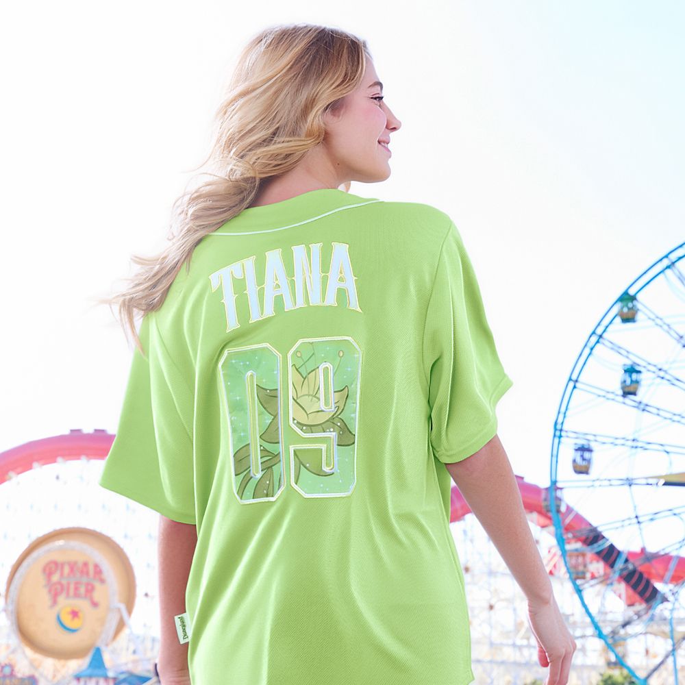 Tiana Baseball Shirt for Adults &ndash; The Princess and the Frog &ndash; Disneyland