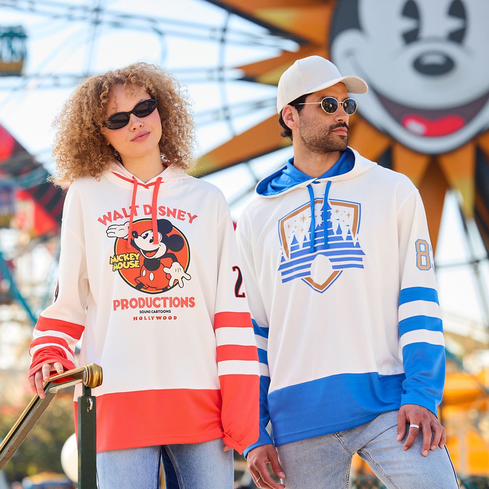 Walt Disney Pictures Hockey Pullover Hoodie for Adults