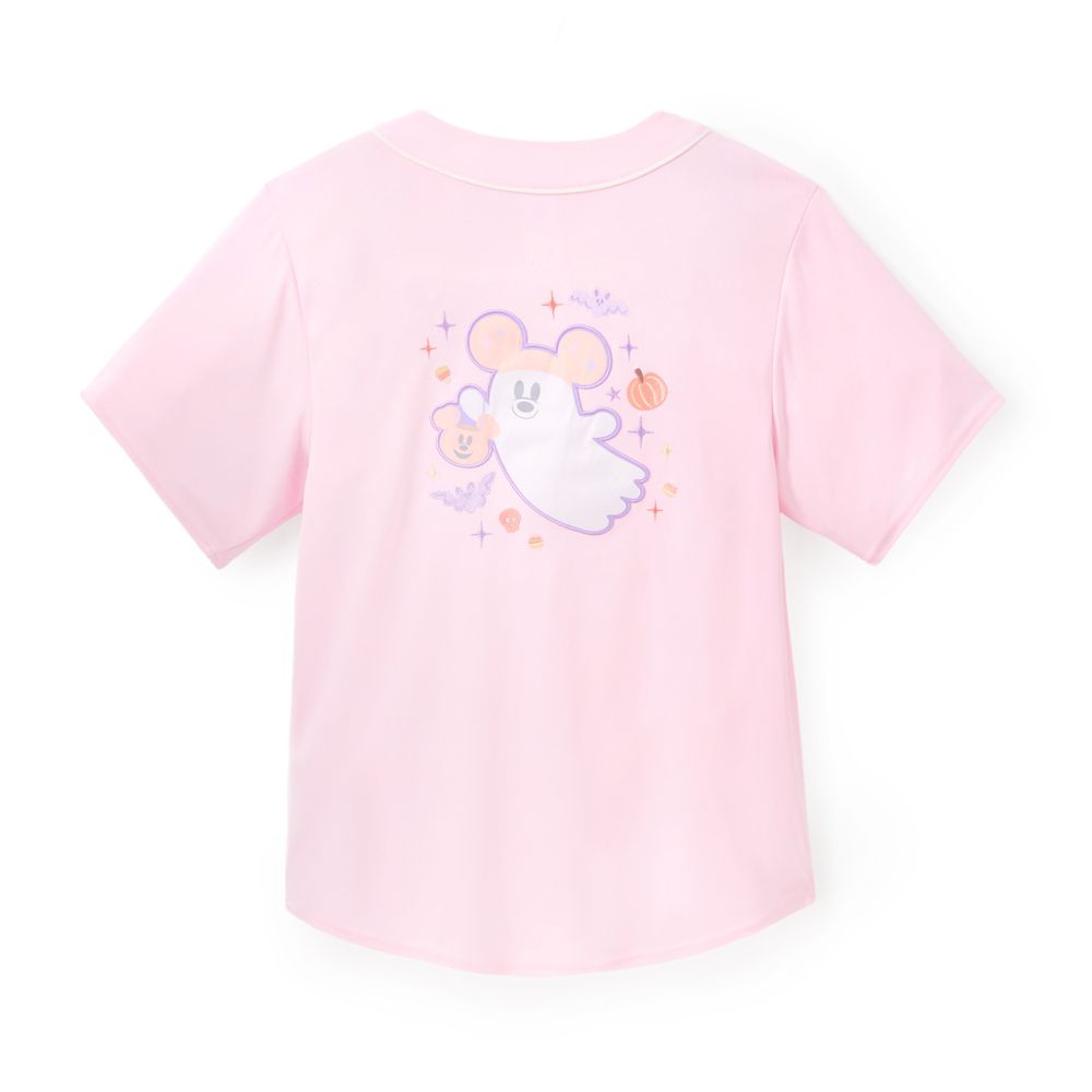 Mickey Mouse Cutie Ghost Baseball Jersey for Adults