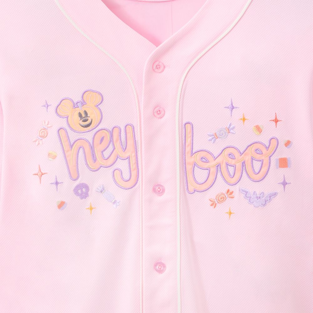 Mickey Mouse Cutie Ghost Baseball Jersey for Adults