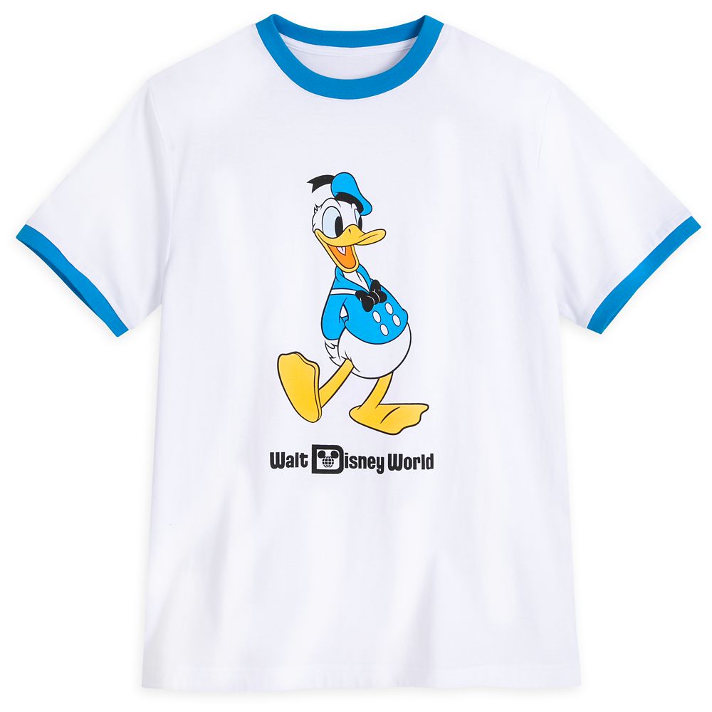 Donald Duck Ringer T-Shirt for Adults – Walt Disney World | Disney Store