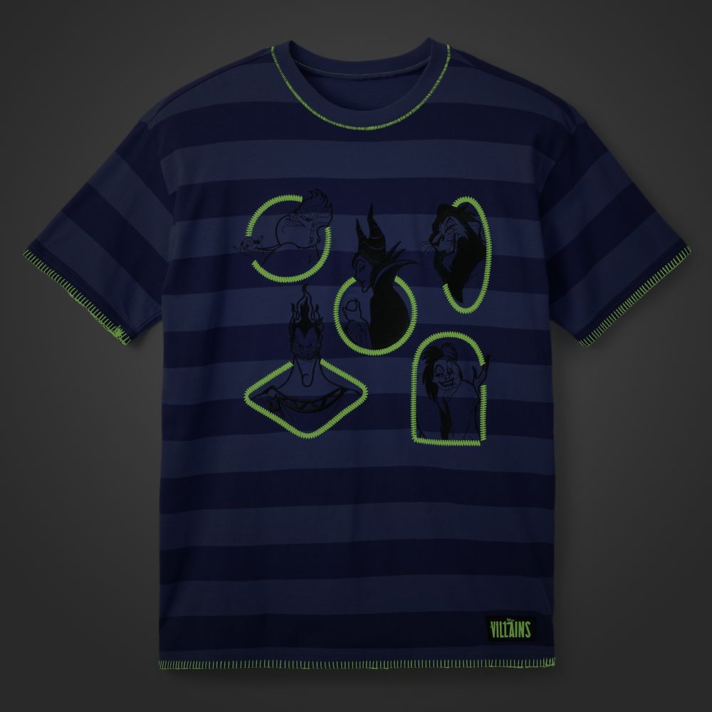 Disney Villains Glow-in-the-Dark T-Shirt for Men by Our Universe
