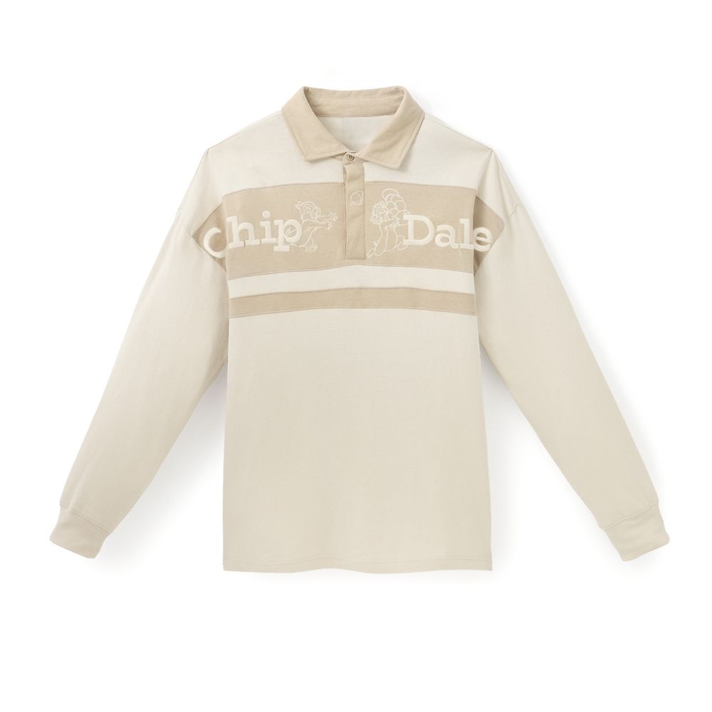 Chip 'n Dale Long Sleeve Pullover Polo Shirt for Adults by Our Universe