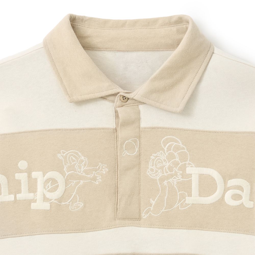 Chip 'n Dale Long Sleeve Pullover Polo Shirt for Adults by Our Universe