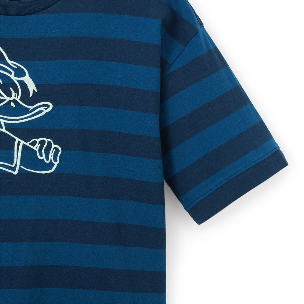 Donald Duck Striped T-Shirt for Adults by Our Universe