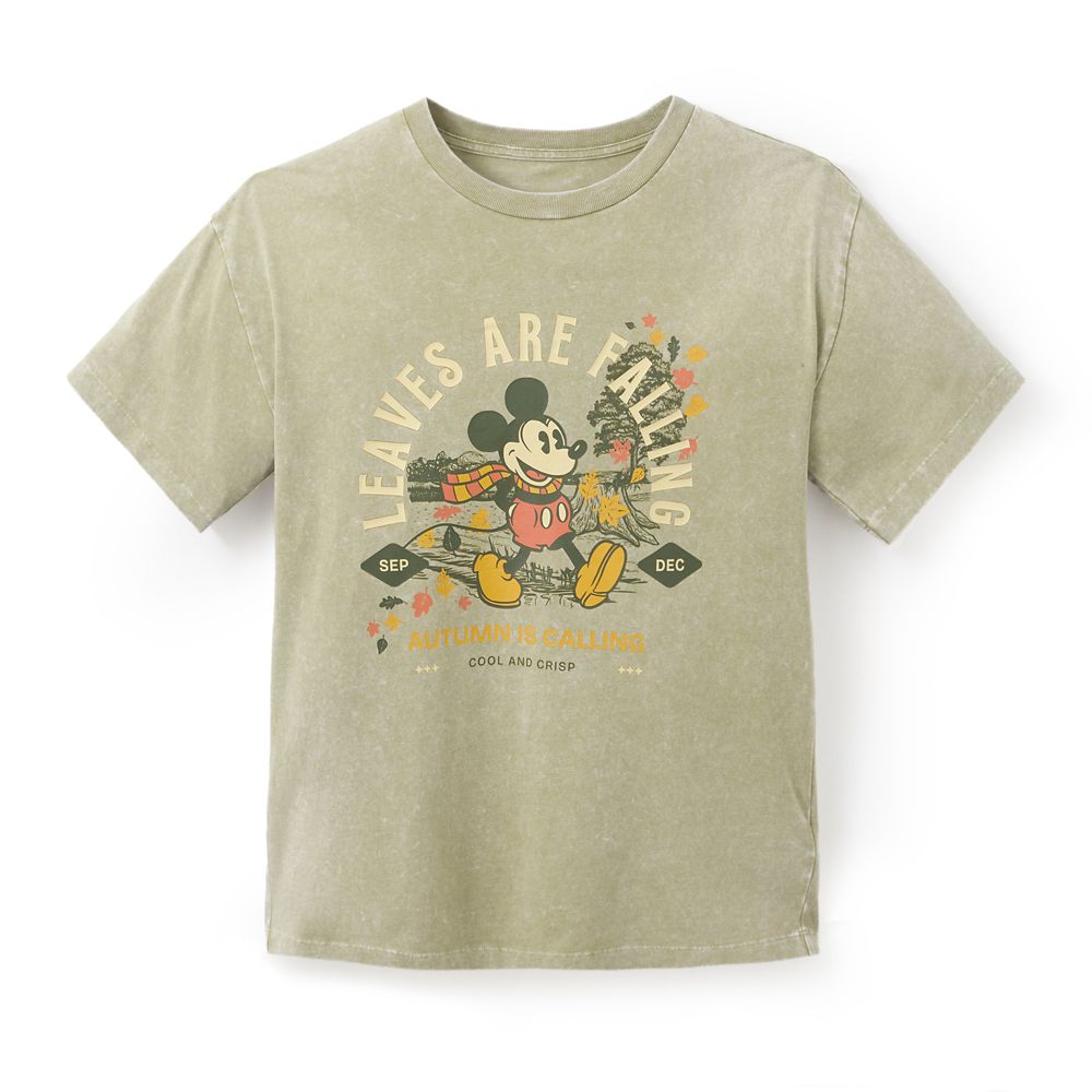 Mickey Mouse Fall T-Shirt for Adults