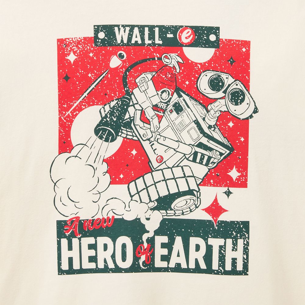 WALL&bull;E and E.V.E. Ringer T-Shirt for Adults