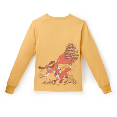 Футболки Disney The Fox and the Hound Long Sleeve T-Shirt for Adults
