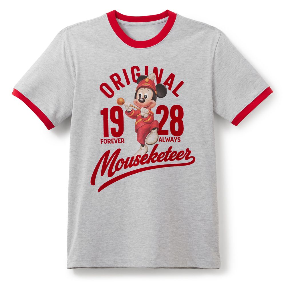 Mickey Mouse ''Original Mouseketeer'' Ringer T-Shirt for Adults