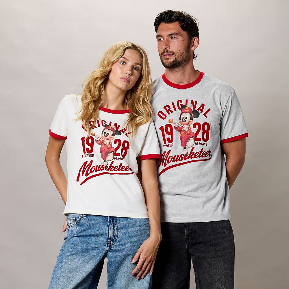 Mickey Mouse ''Original Mouseketeer'' Ringer T-Shirt for Adults