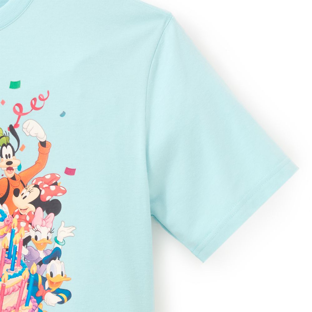 Mickey Mouse and Friends Birthday Cake T-Shirt for Adults