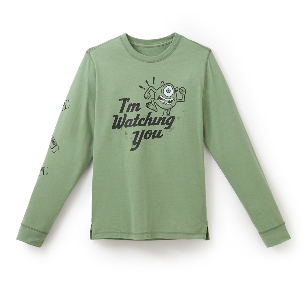 Mike and Roz ''I'm Watching You'' Long Sleeve T-Shirt for Adults &ndash; Monsters, Inc.