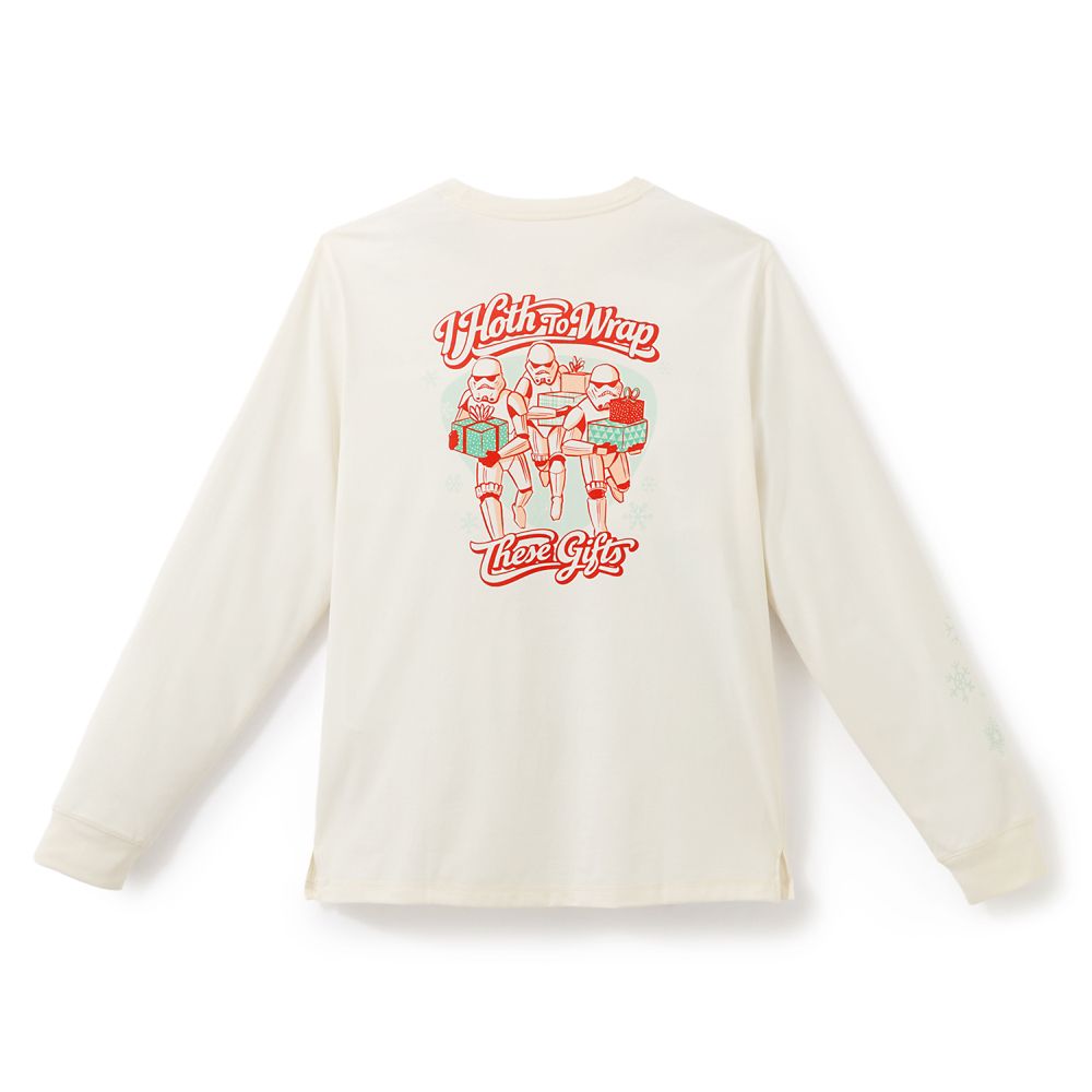 Stormtroopers Holiday Long Sleeve T-Shirt for Adults &ndash; Star Wars