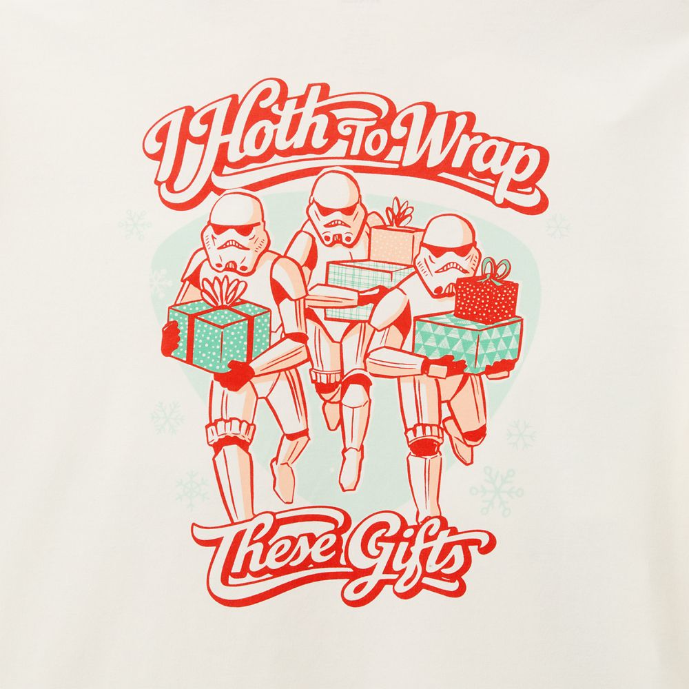 Stormtroopers Holiday Long Sleeve T-Shirt for Adults &ndash; Star Wars